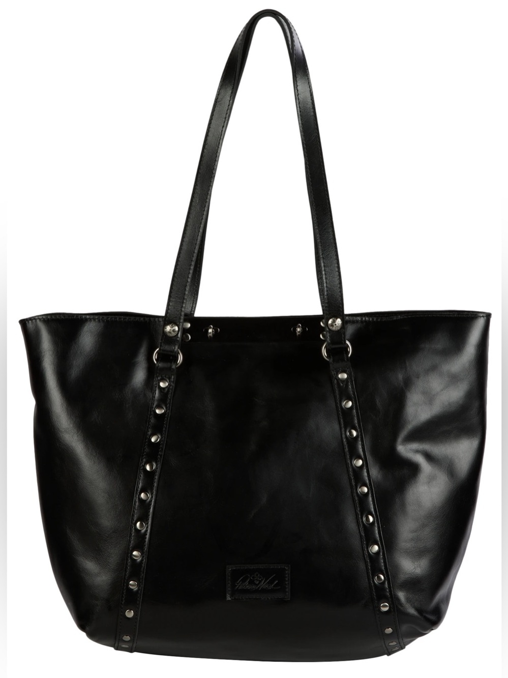 Patricia Nash Large Genuine Leather Benvenuto Tote Bag NWT